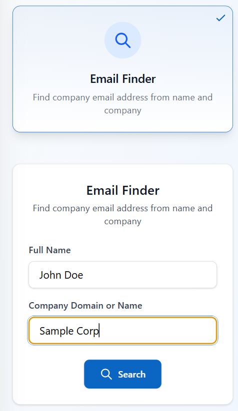 Email Finder Tool