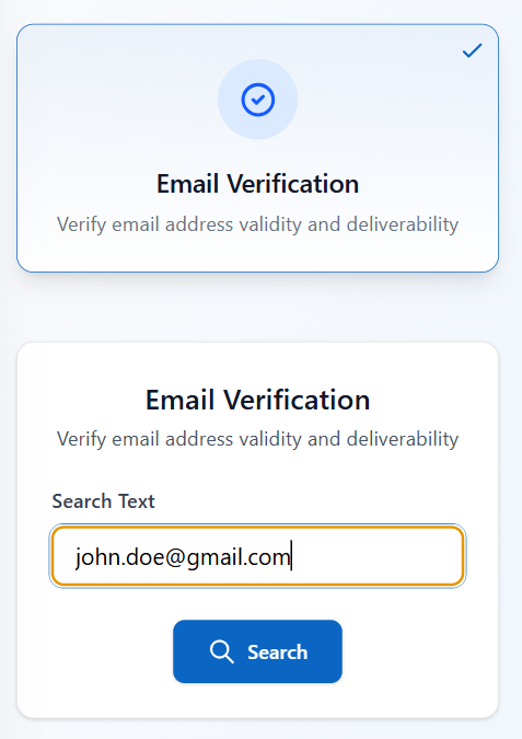 Email Verification Tool