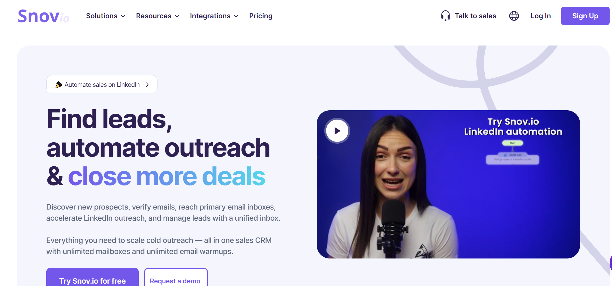 Snov.io Email Marketing Platform